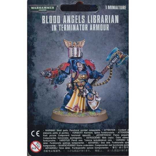 BLOOD ANGELS LIBRARIAN IN TERMINATOR ARMOUR