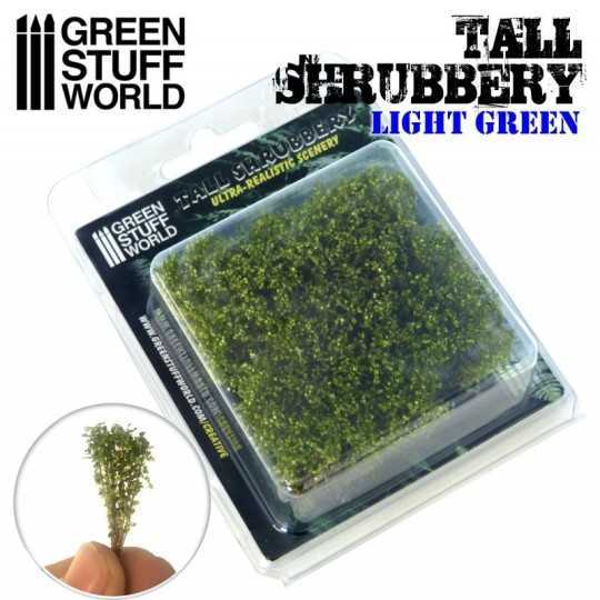 TALL SHRUBBERY LIGHT GREEN