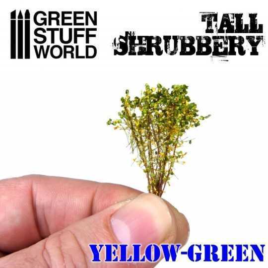 TALL SHRUBBERY YELLOW GREEN