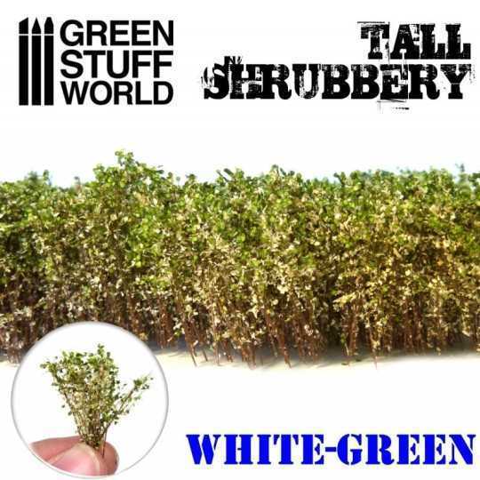 TALL SHRUBBERY WHITE/GREEN